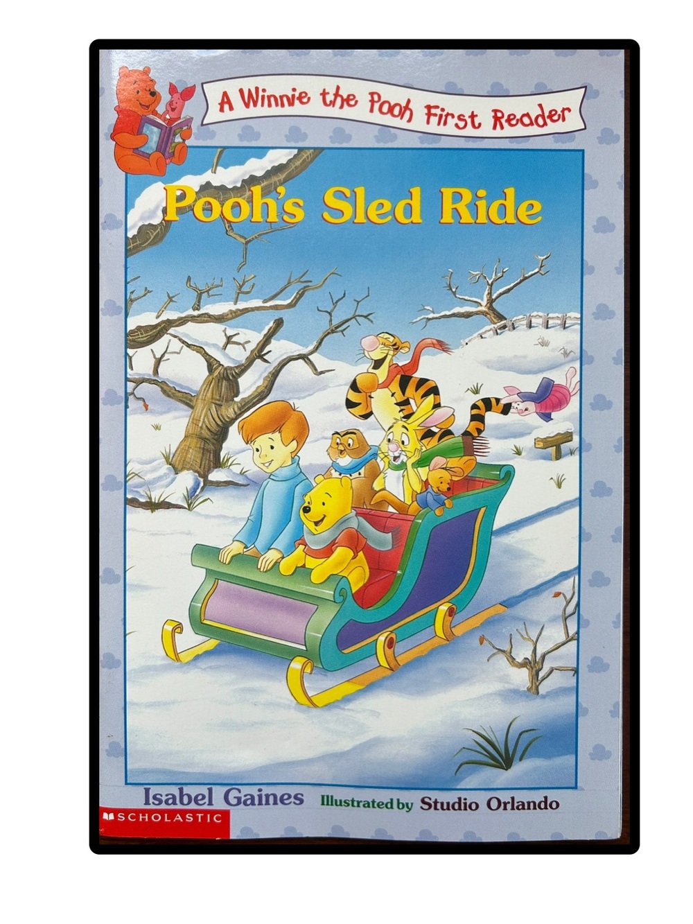 BUNDLE & SAVE 🎉 A Winnie the Pooh First Reader Pooh’s Sled Ride Softcover